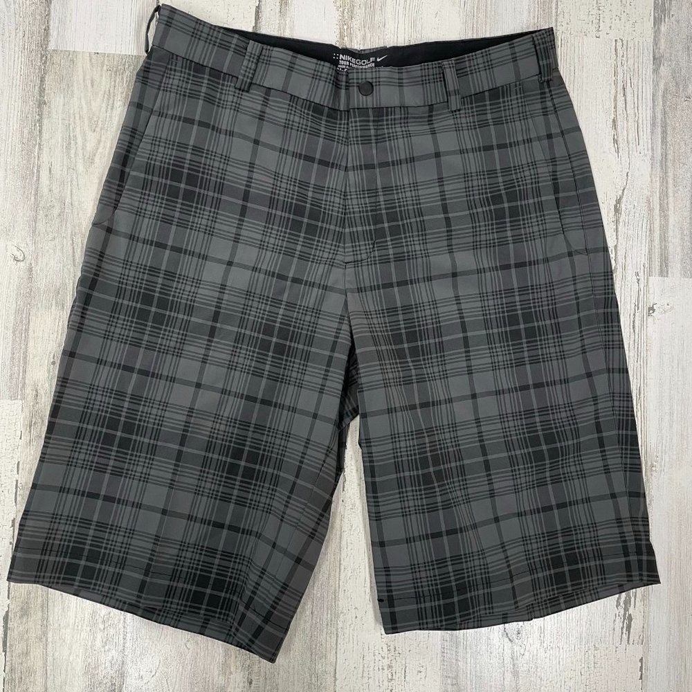 Nike Golf Tour Performance Shorts Size 32 Gray